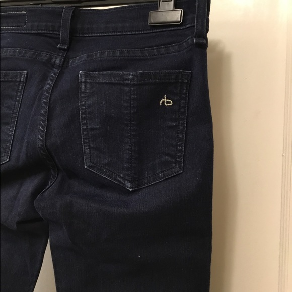 Rag and Bone Jean Leggings (26) Dark Indigo - Picture 6 of 7